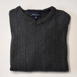 John Ashford - Men’s Dark Gray Sweater - Size Extra Large - Very Good Condition